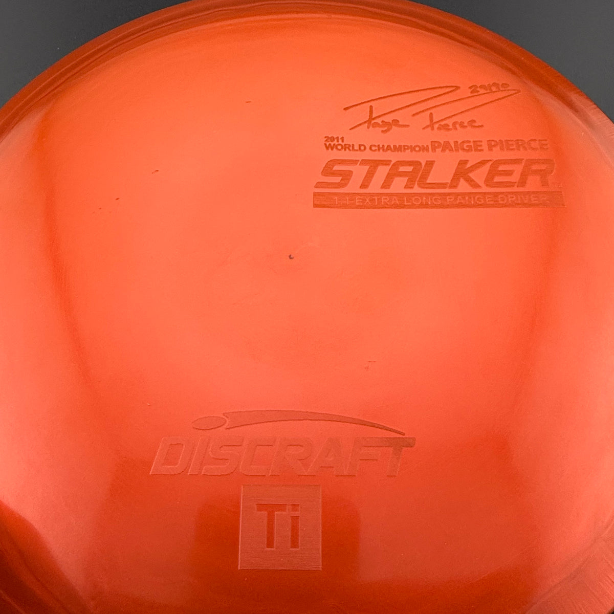 Titanium Stalker - Paige Pierce 2011 World Champion