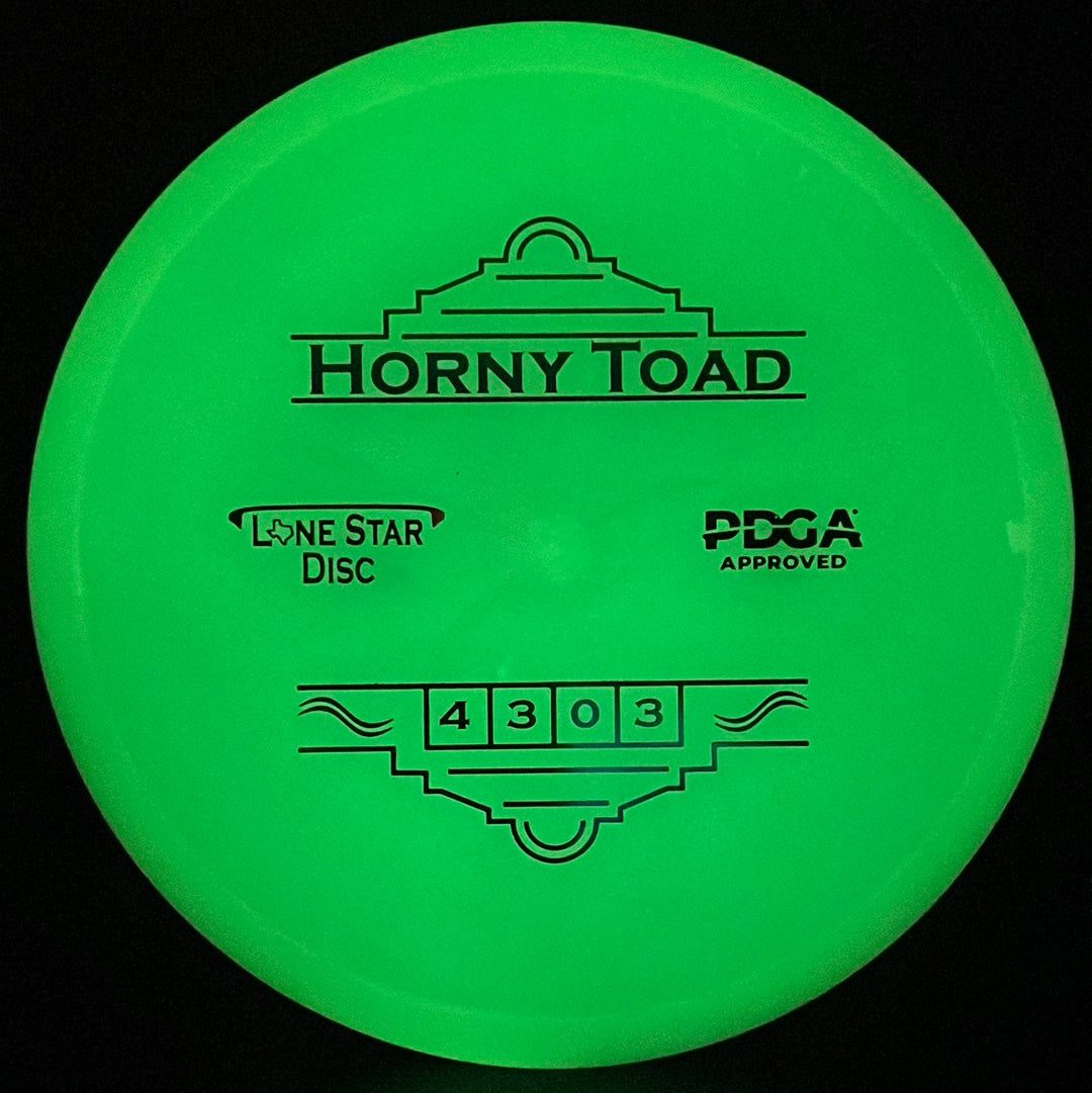 Alpha Glow Horny Toad Lone Star Discs