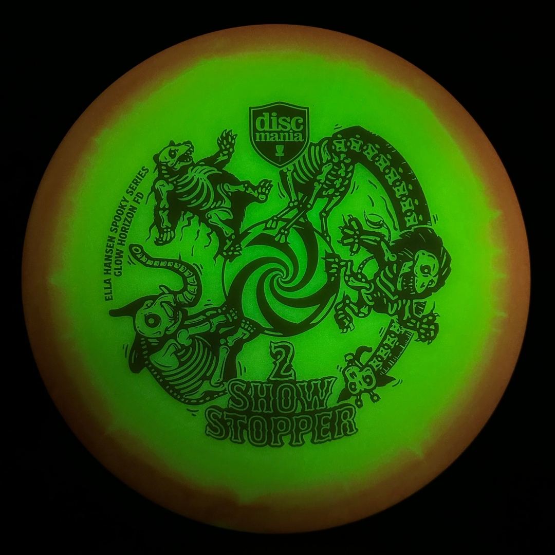 Color Glow Horizon FD - Show Stopper 2 - Ella Hansen Spooky Series DROPPING OCTOBER 16th @ 7 AM MST Discmania