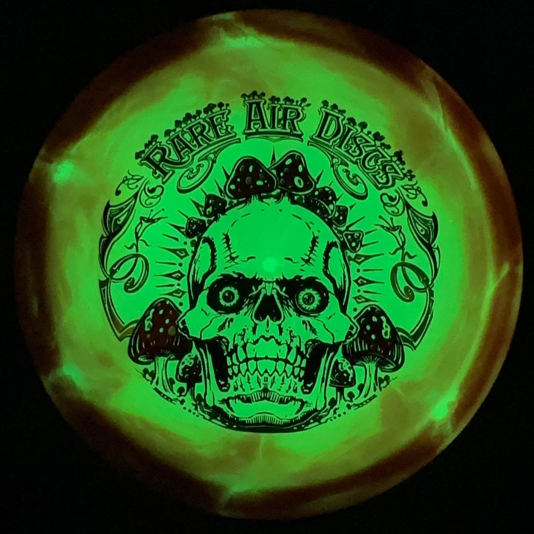 Glow Retina Chemtrail -Crushin' Amanitas by Manny Trujillo Doomsday Discs