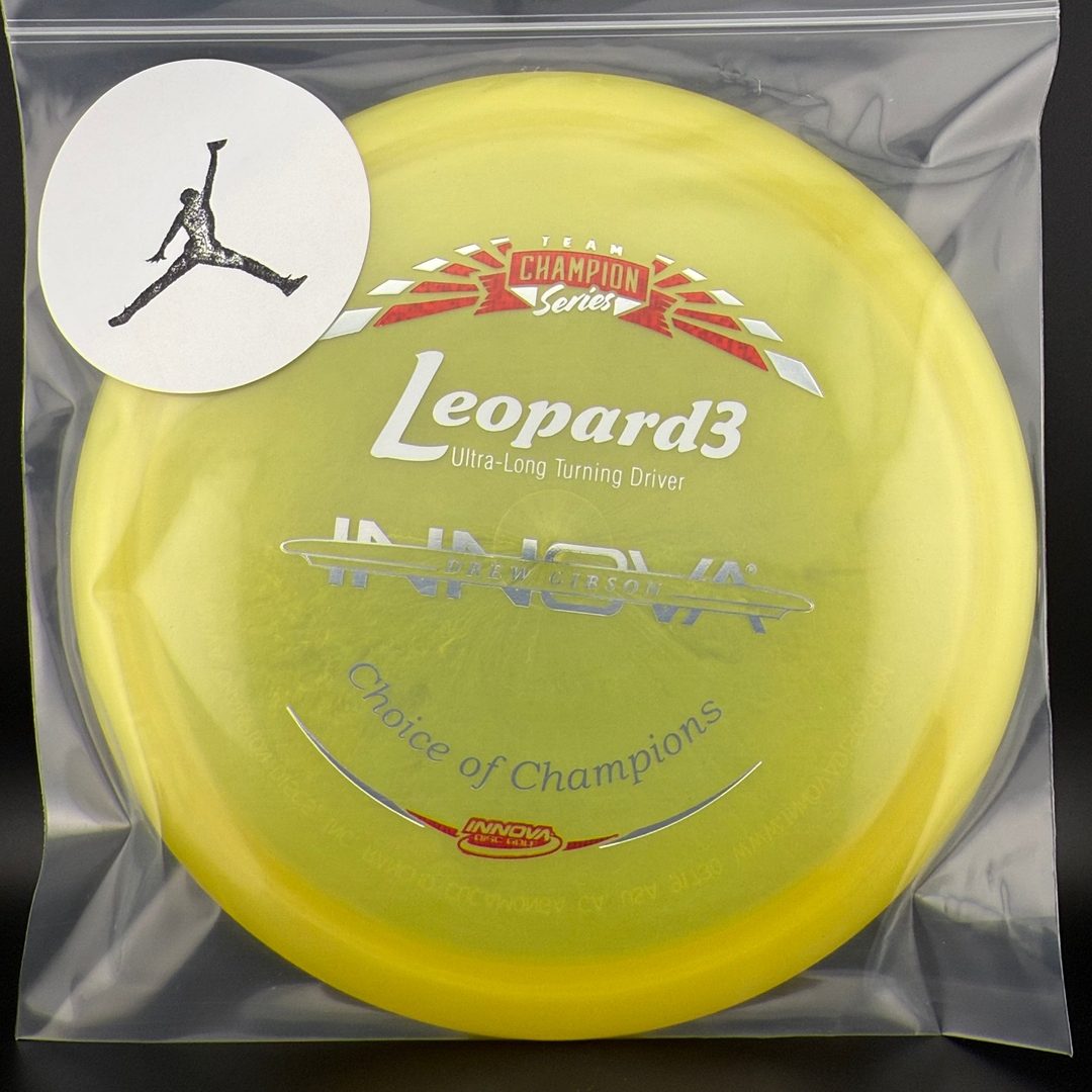 Luster Champion Leopard3 - 2019 Team Champion Jumpman *Gibson Stash* Innova