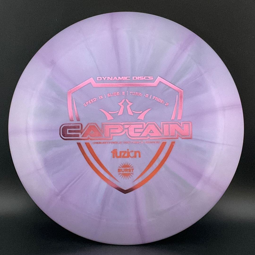 Fuzion Burst Captain - Old DD Shield Run! Dynamic Discs