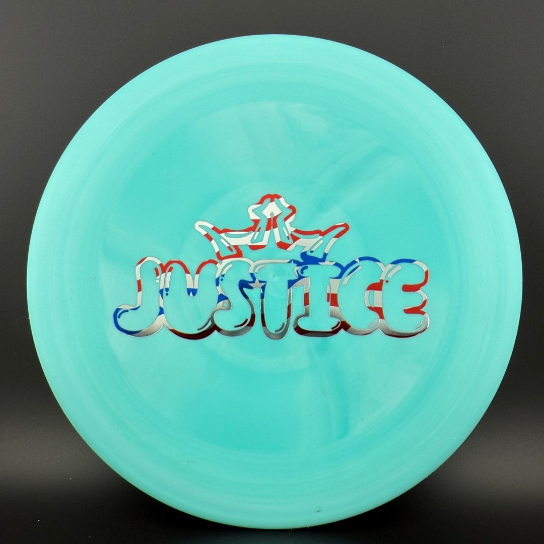 Classic Soft Moonshine Justice - Bubbled Dynamic Discs