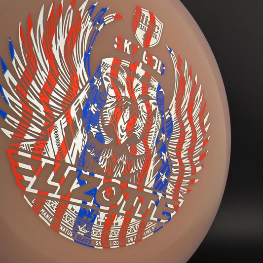 Swirly S-Line P2 - Sky God 2 - US Flag Stamp Discmania
