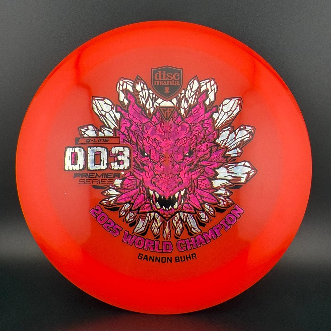 Q-Line DD3 - Gannon Buhr 2025 World Champion Discmania