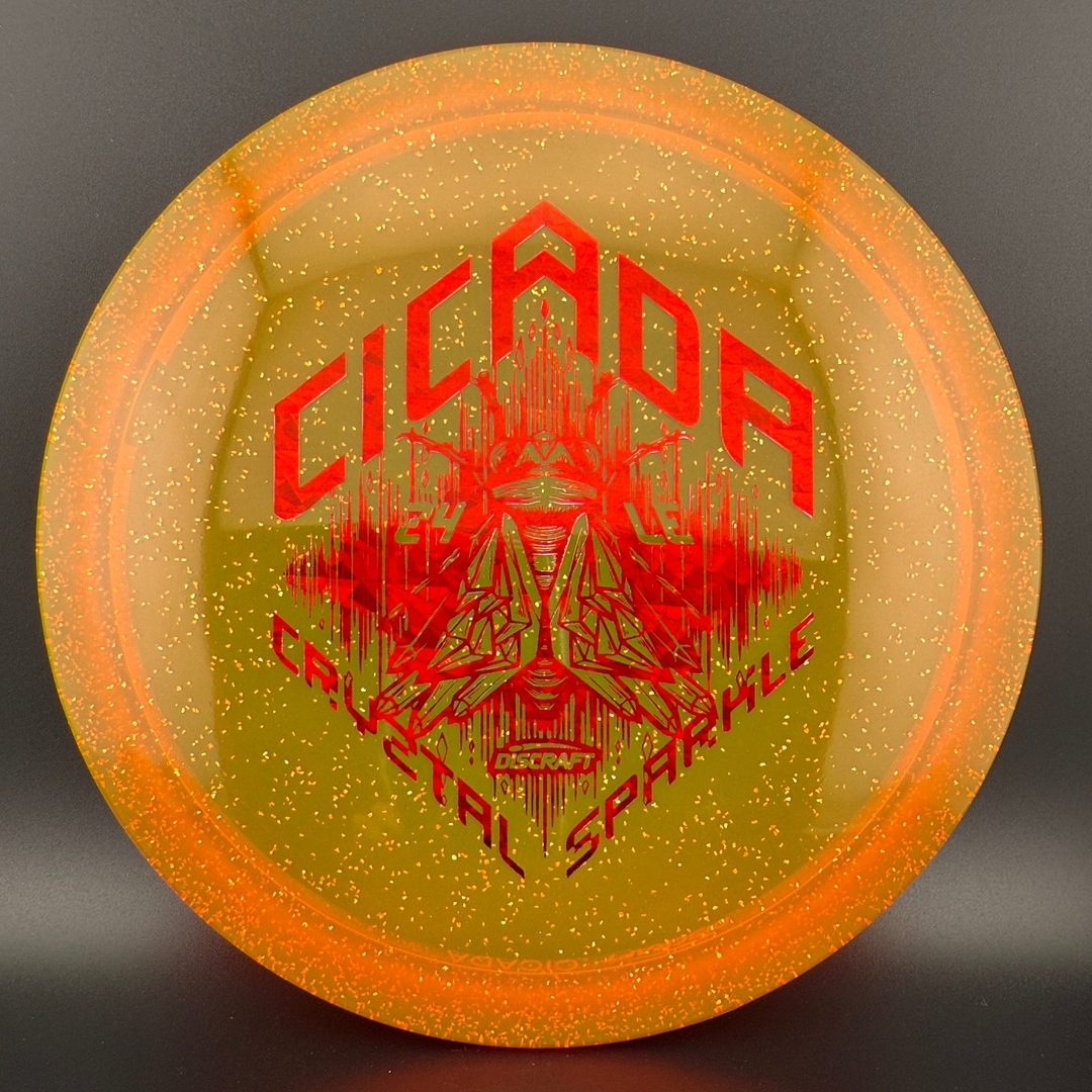 CryZtal Sparkle Cicada - Ledgestone 2024 Discraft