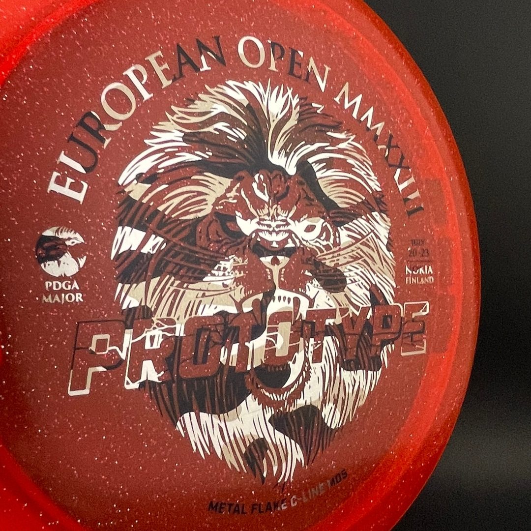Metal Flake C-Line MD5 - Prototype EO Lion *Colten Stash Used* Discmania
