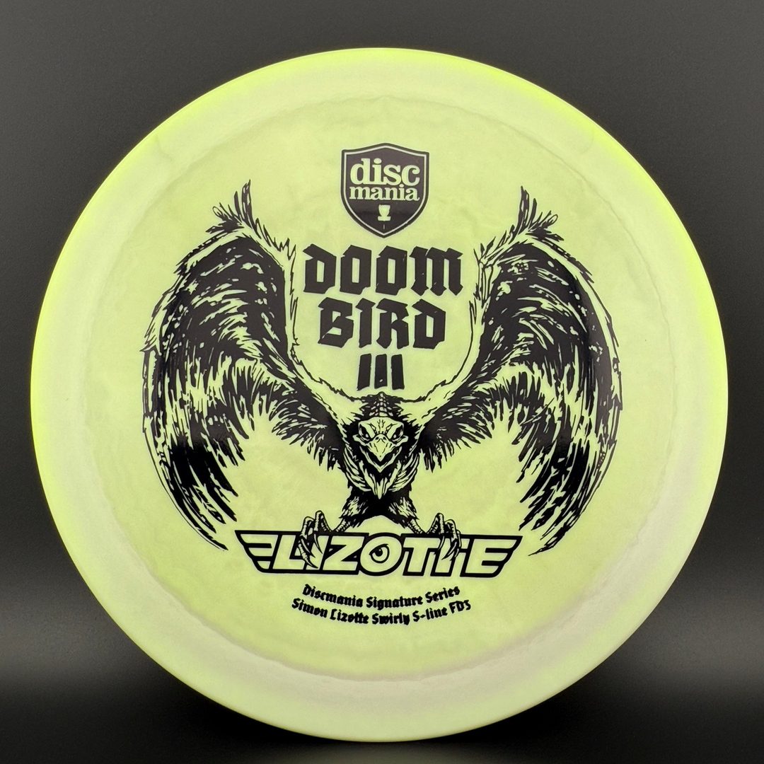 Swirly S-Line FD3 - Doom Bird 3 Simon Lizotte *Warehouse Stash* Discmania
