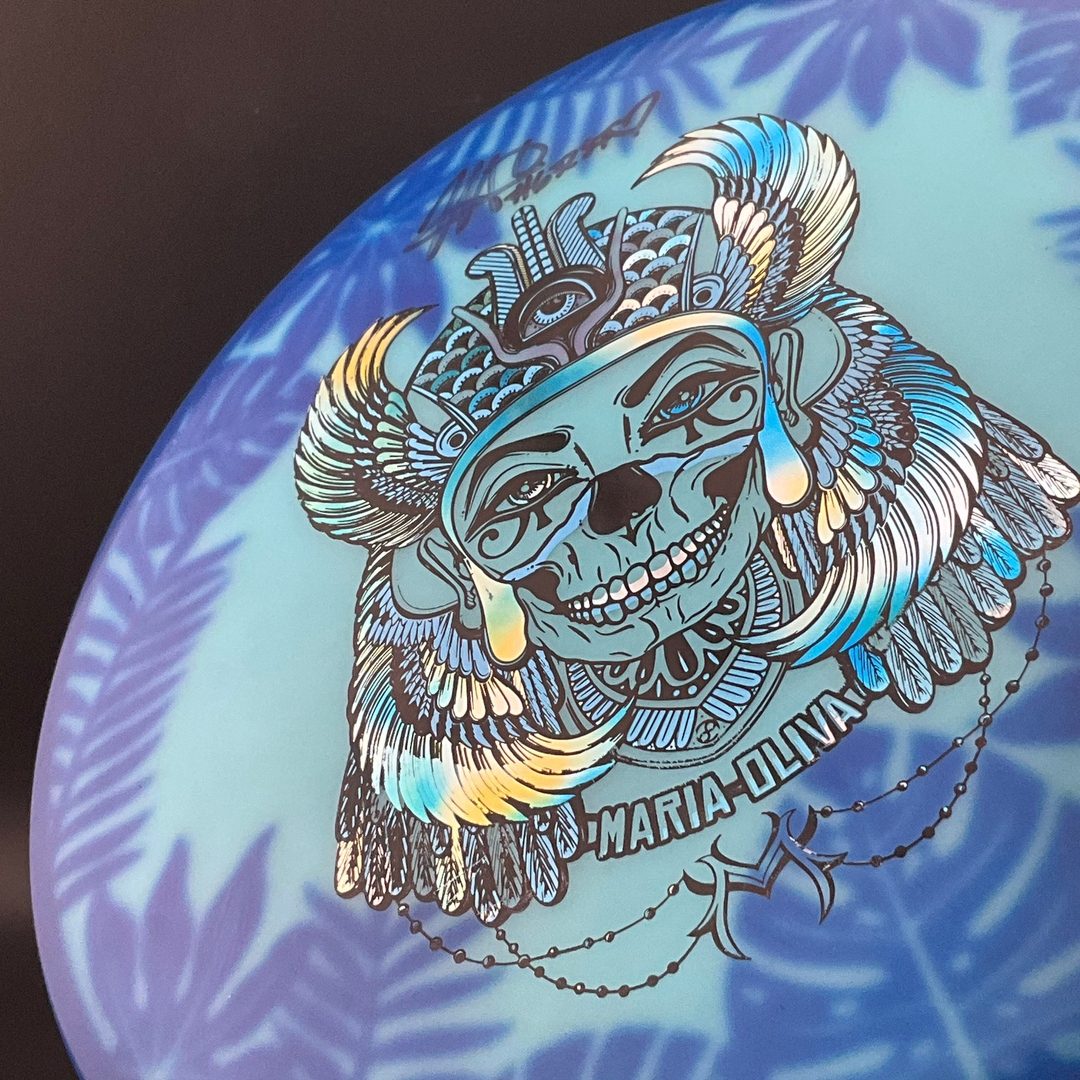 Color Glow C-Blend Anubis *Signed* - 2022 Maria Oliva TS - Throw Joes Dyed Infinite Discs