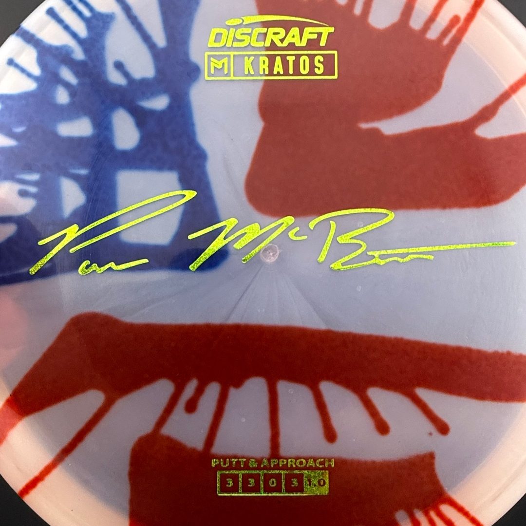 Fly Dye Z Kratos - Paul McBeth Discraft