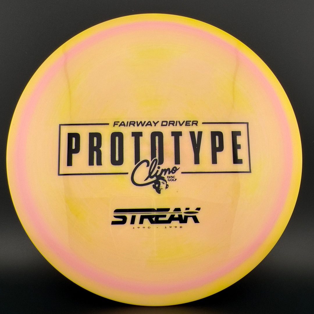Signature Line Streak - Prototype Climo Disc Golf