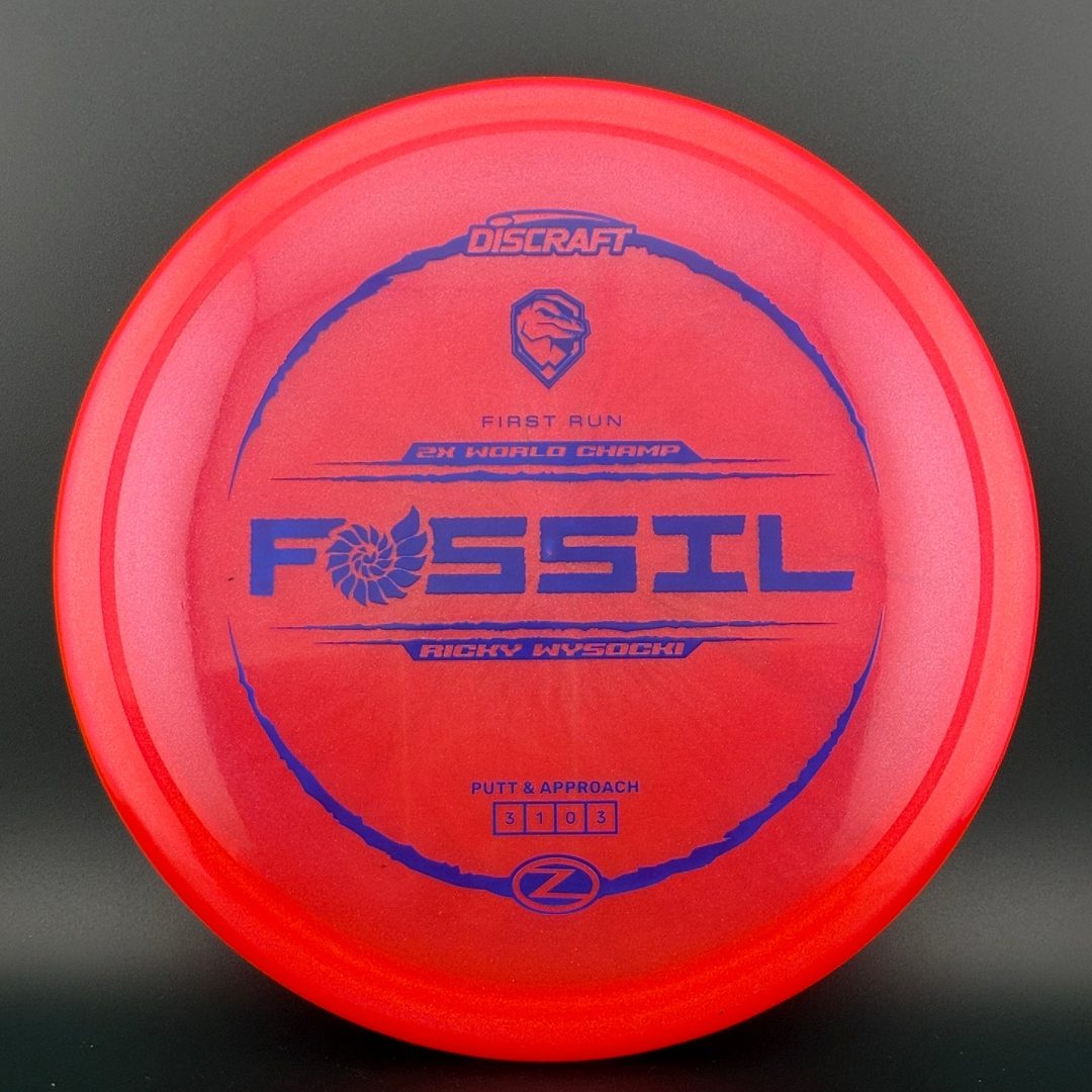 Colorshift Z Fossil - First Run - Ricky Wysocki Discraft