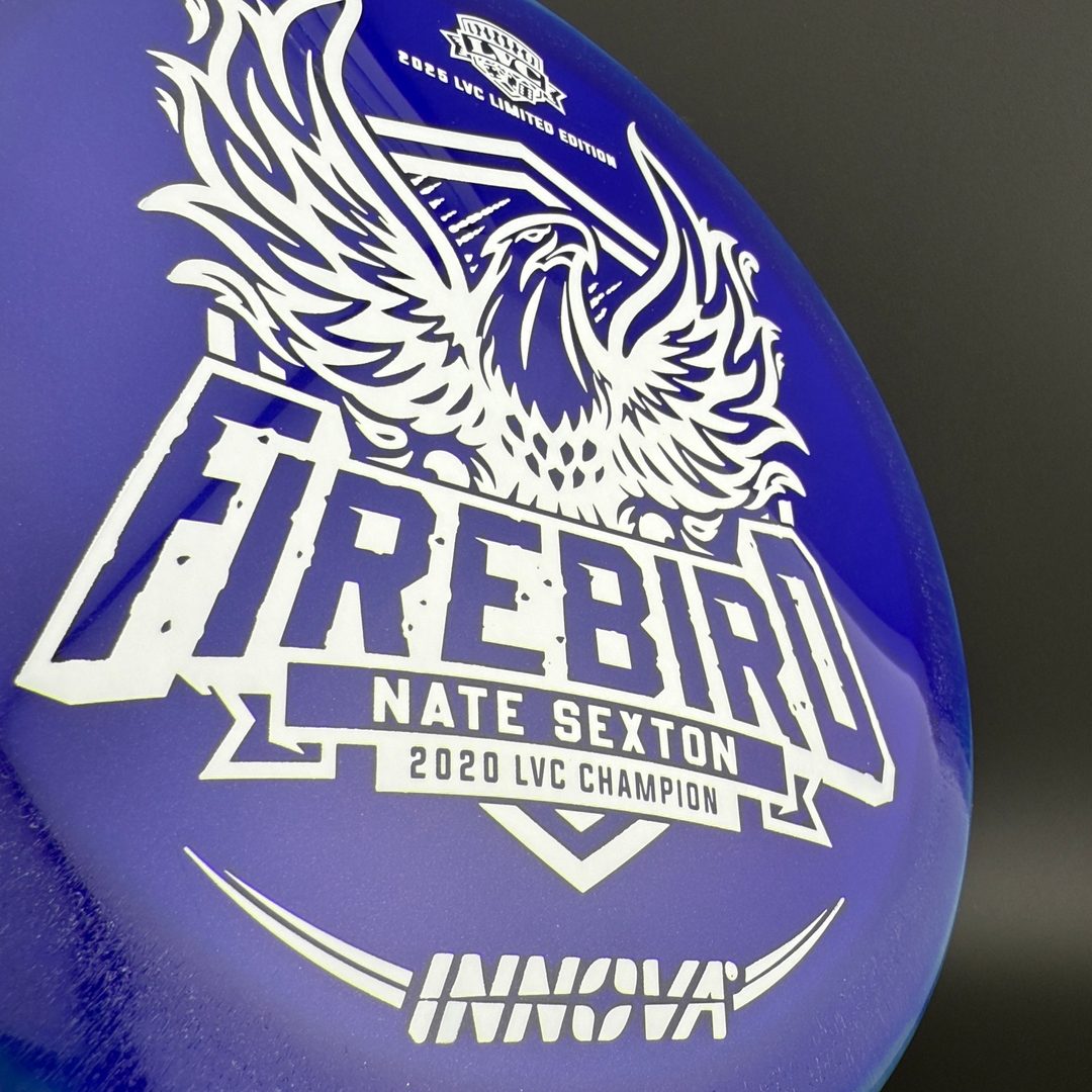Proto Glow Pearl Champion Firebird - Blue - 2025 LVC Nate Sexton Innova