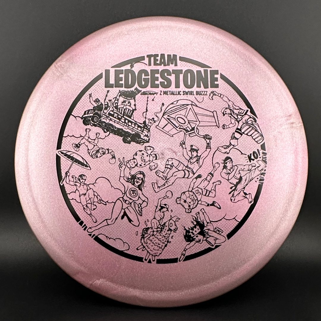 Z Swirl Metallic Buzzz - Team Ledgestone Fortnite 2023 Discraft