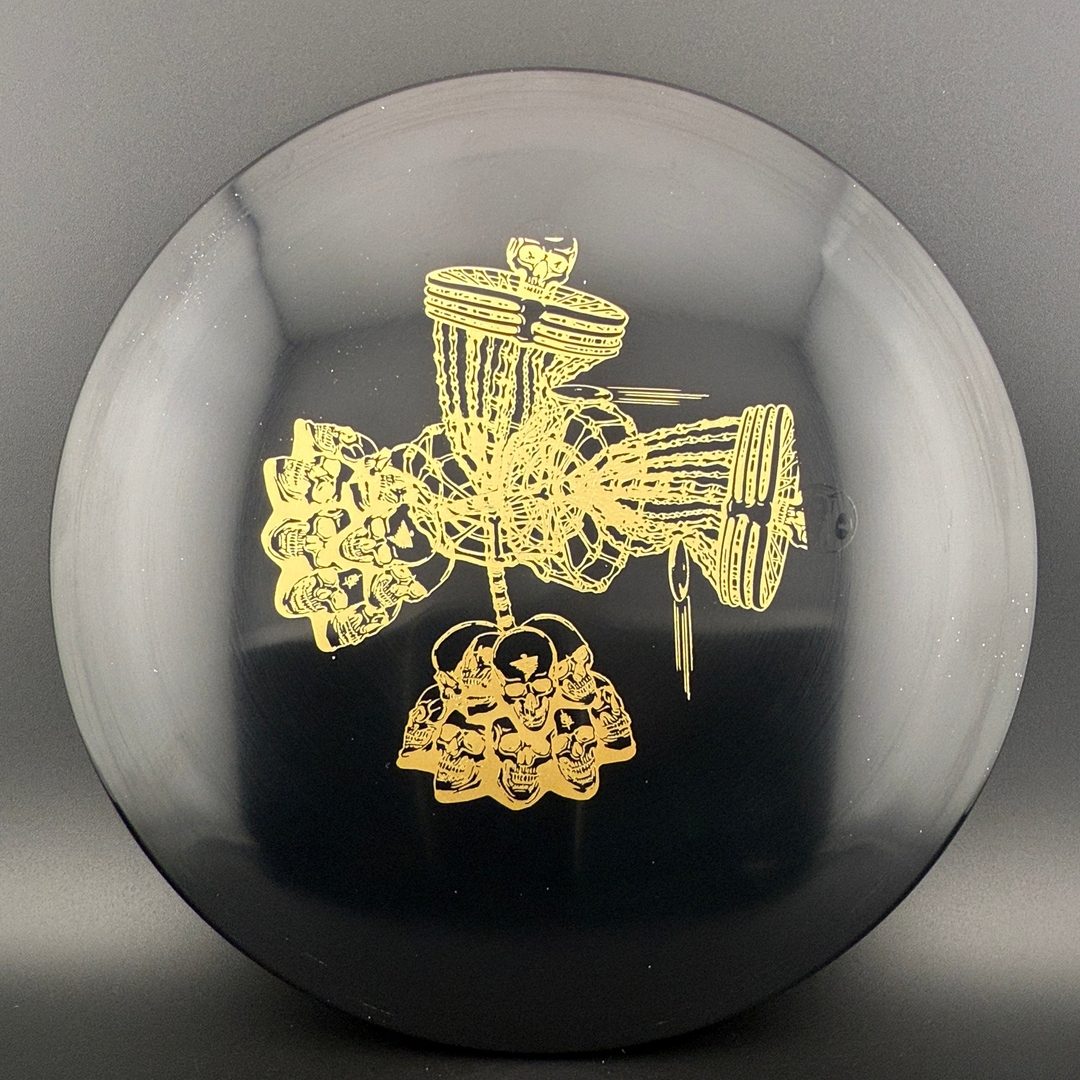 Black Star Firebird - Misprint - Skull Basket by Skeet Designs Innova