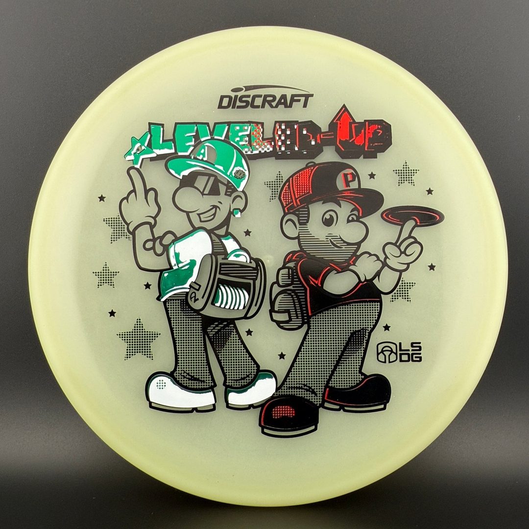 Mega Glo Luna - Leveled-Up Misprints - McBeth & Barela Discraft
