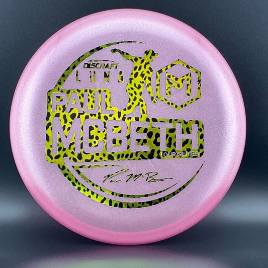 Metallic Z Luna - Pink Leopard 2021 Paul McBeth TS Discraft
