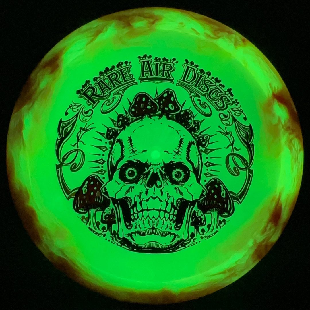 Glow Retina Chemtrail -Crushin' Amanitas by Manny Trujillo Doomsday Discs