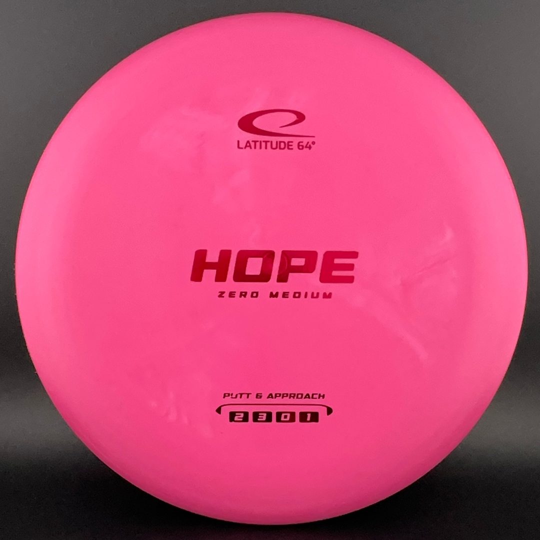 Zero Medium Hope - First Run Latitude 64