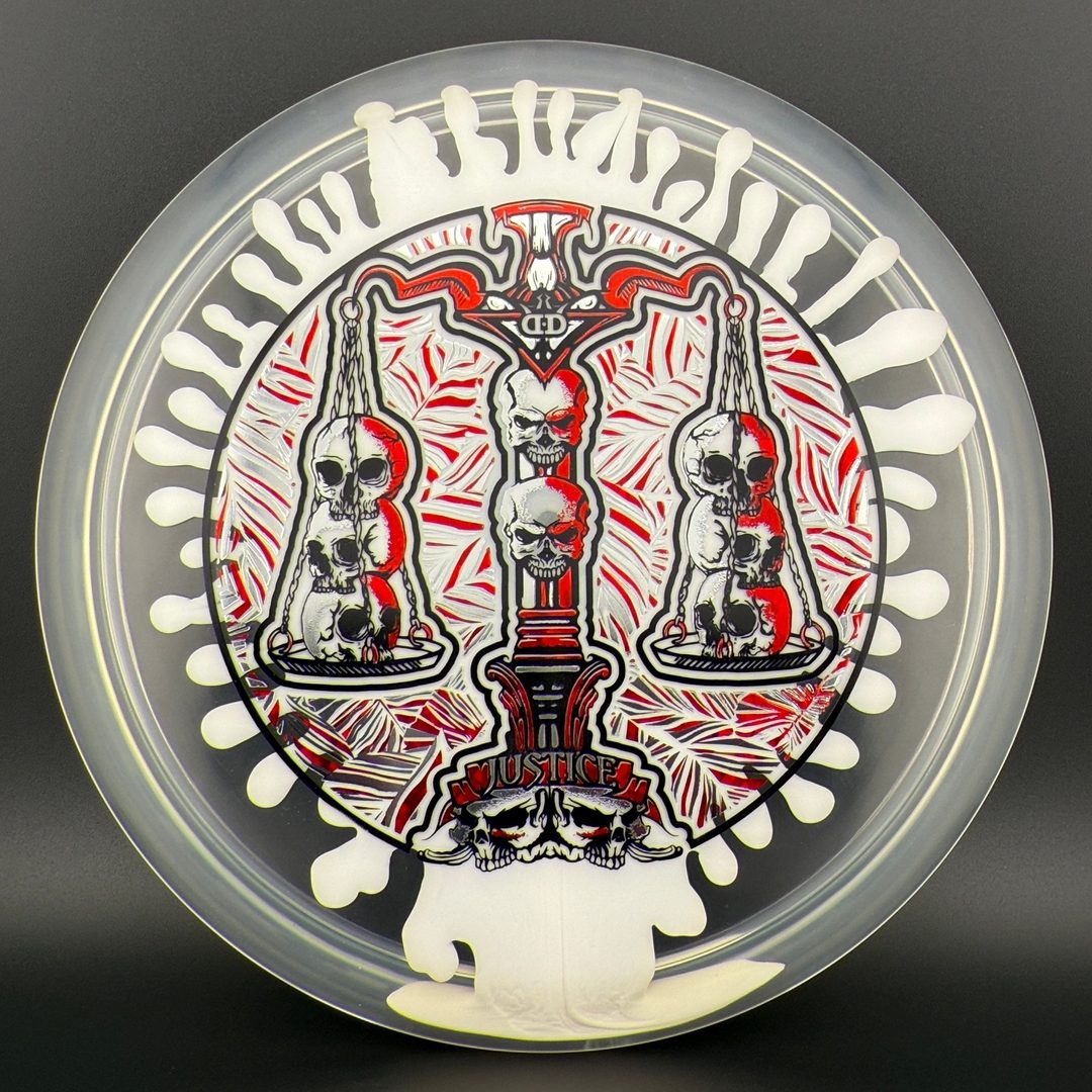 Lucid-Ice SplaDDer Justice - Scales of Justice - 10 Year Anniversary Dynamic Discs