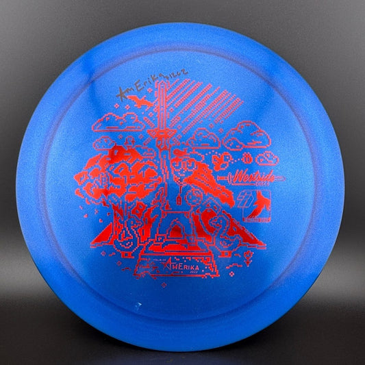 VIP-X Glimmer Sword - Erika Stinchcomb Autographed - AmErika 2022 Westside Discs