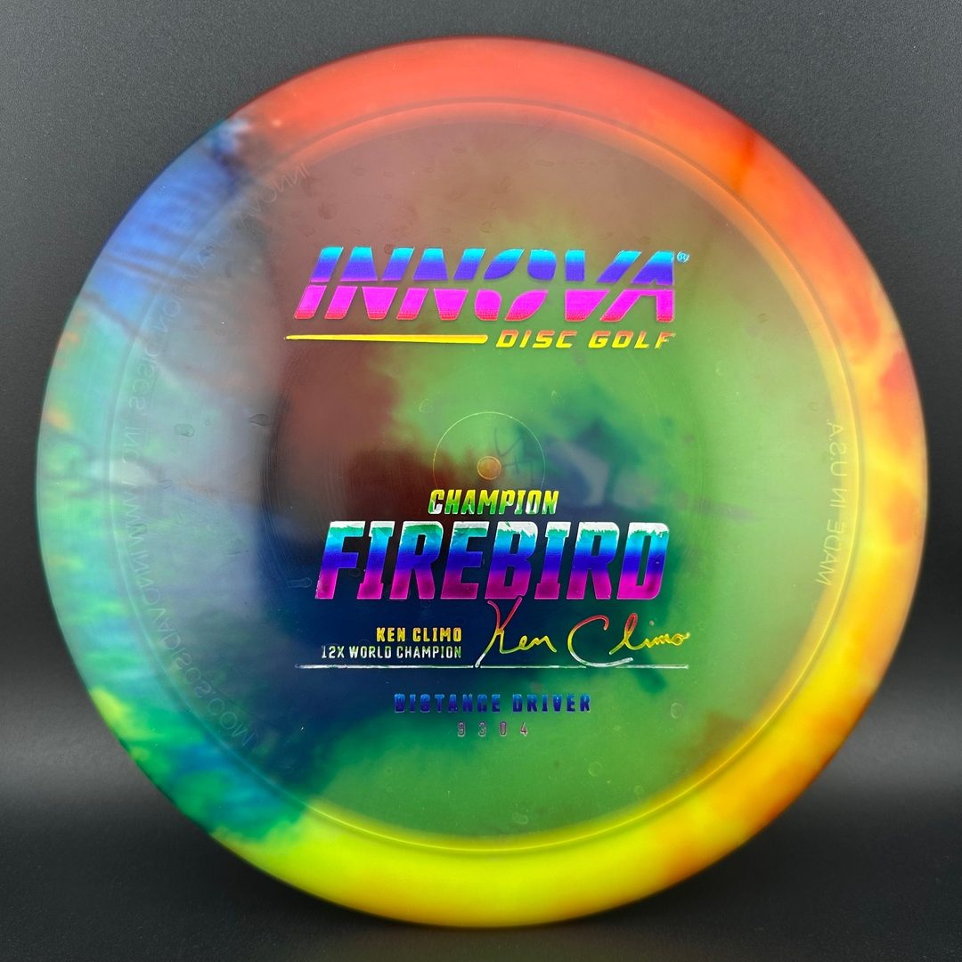 I-Dye Champion Firebird - Ken Climo 12x World Champ Innova