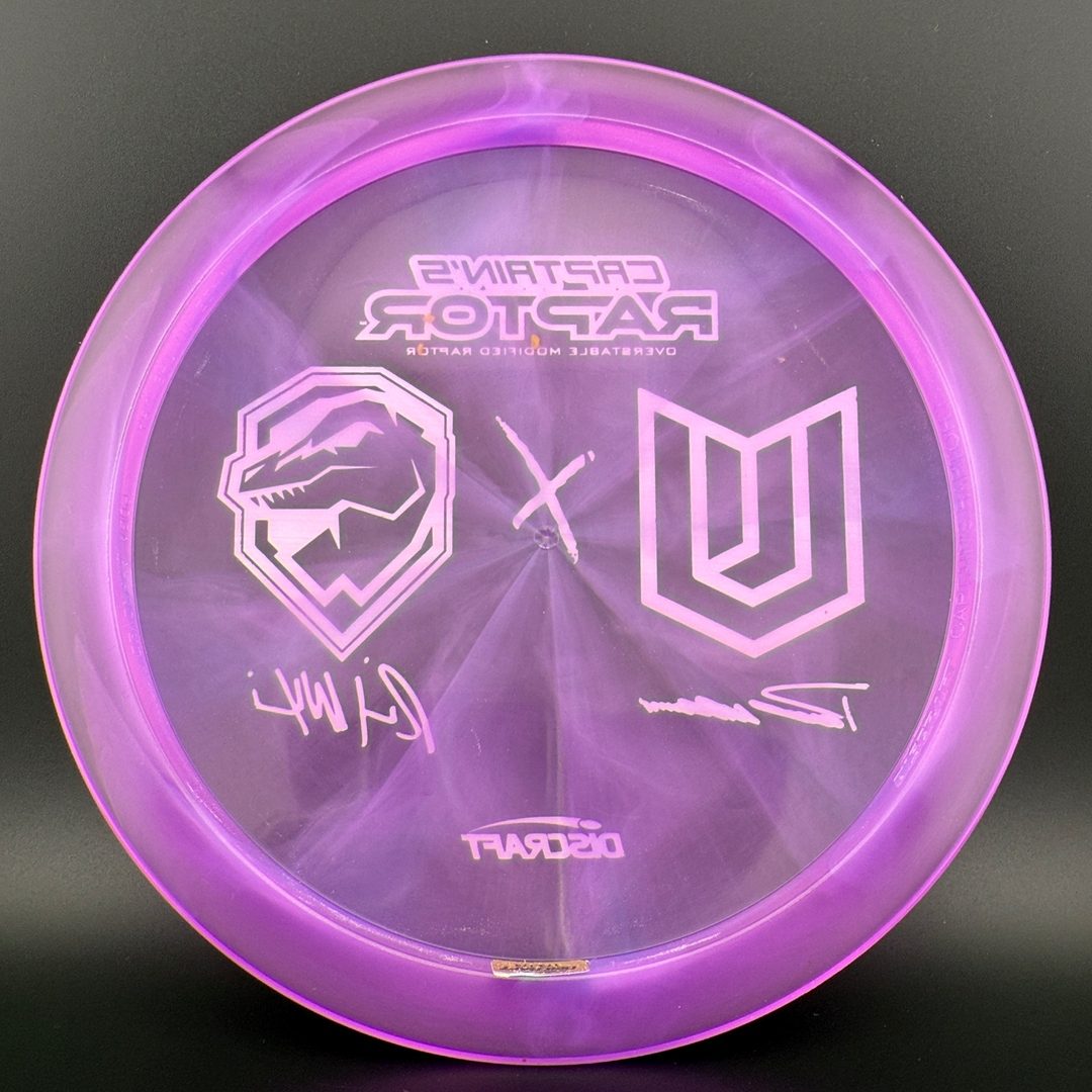 Z Swirl Captain's Raptor - Ulibarri x Wysocki Collab Edition Discraft