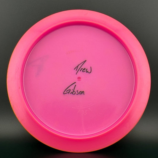 Fuzion Enforcer - DG Mini Stamp *Gibson Stash Used* Dynamic Discs