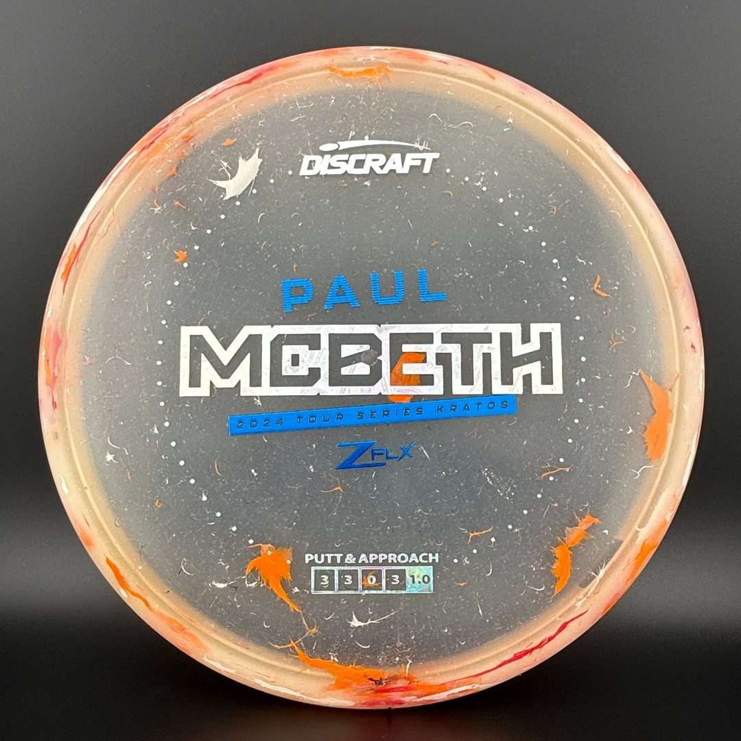 Jawbreaker Z FLX Kratos - 2024 Paul McBeth - Misprint Discraft