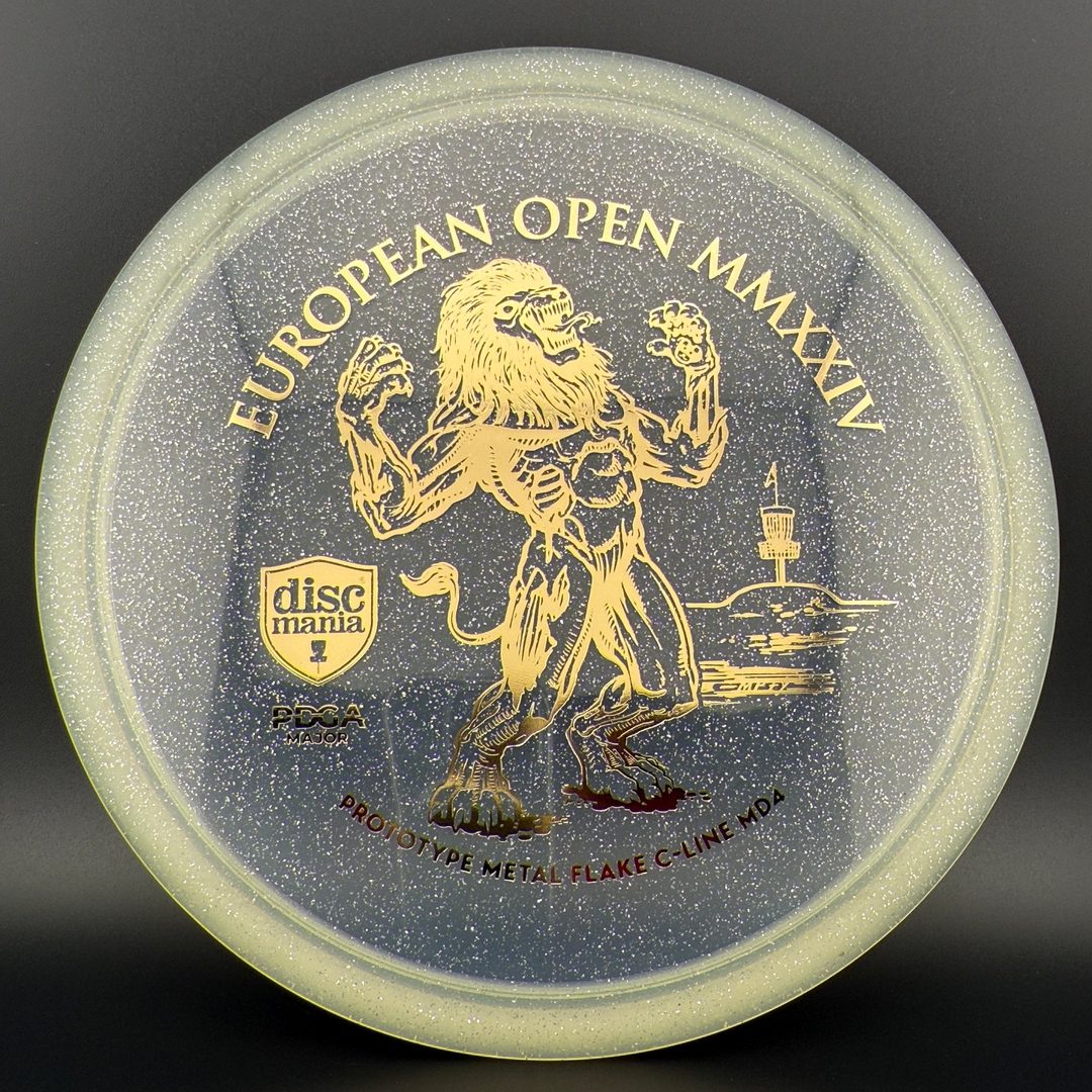 Prototype Metal Flake C-Line MD4 - European Open Discmania