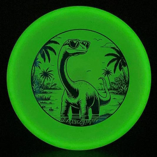 Glow Egg Shell Brachiosaurus - Special Edition Dino Discs