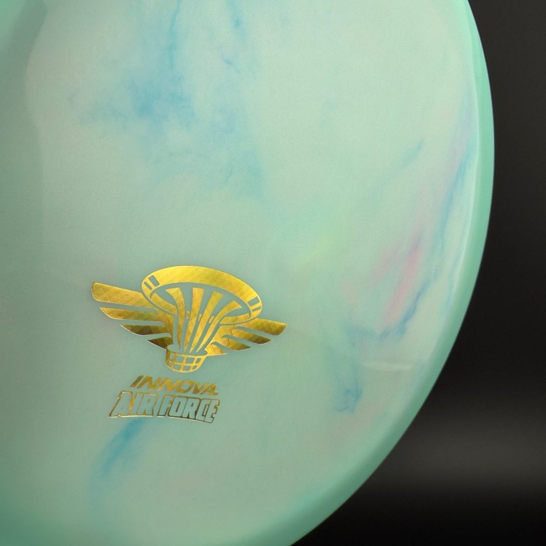 Swirly Glow Champion Firebird - Limited Air Force Stamp Innova