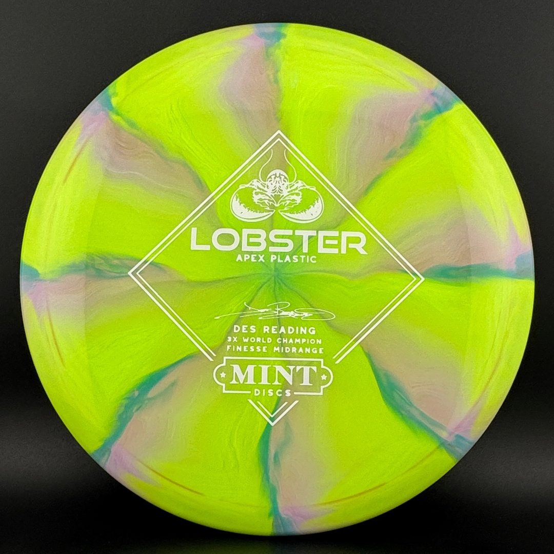 Apex Swirl Lobster - 4th Run - Des Reading Edition MINT Discs