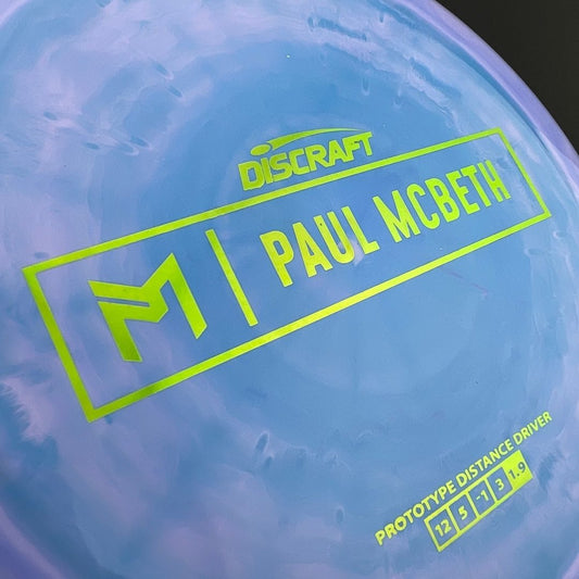 Prototype ESP Zeus / Kong - Paul McBeth Signature Disc - SUPER SWIRLY! Discraft