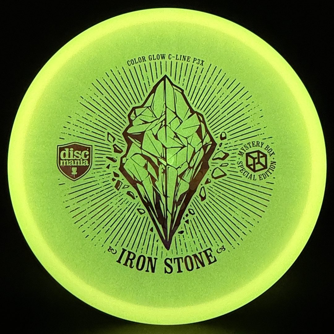 Color Glow C-Line P3X - First Run "Iron Stone" MB 23 Discmania