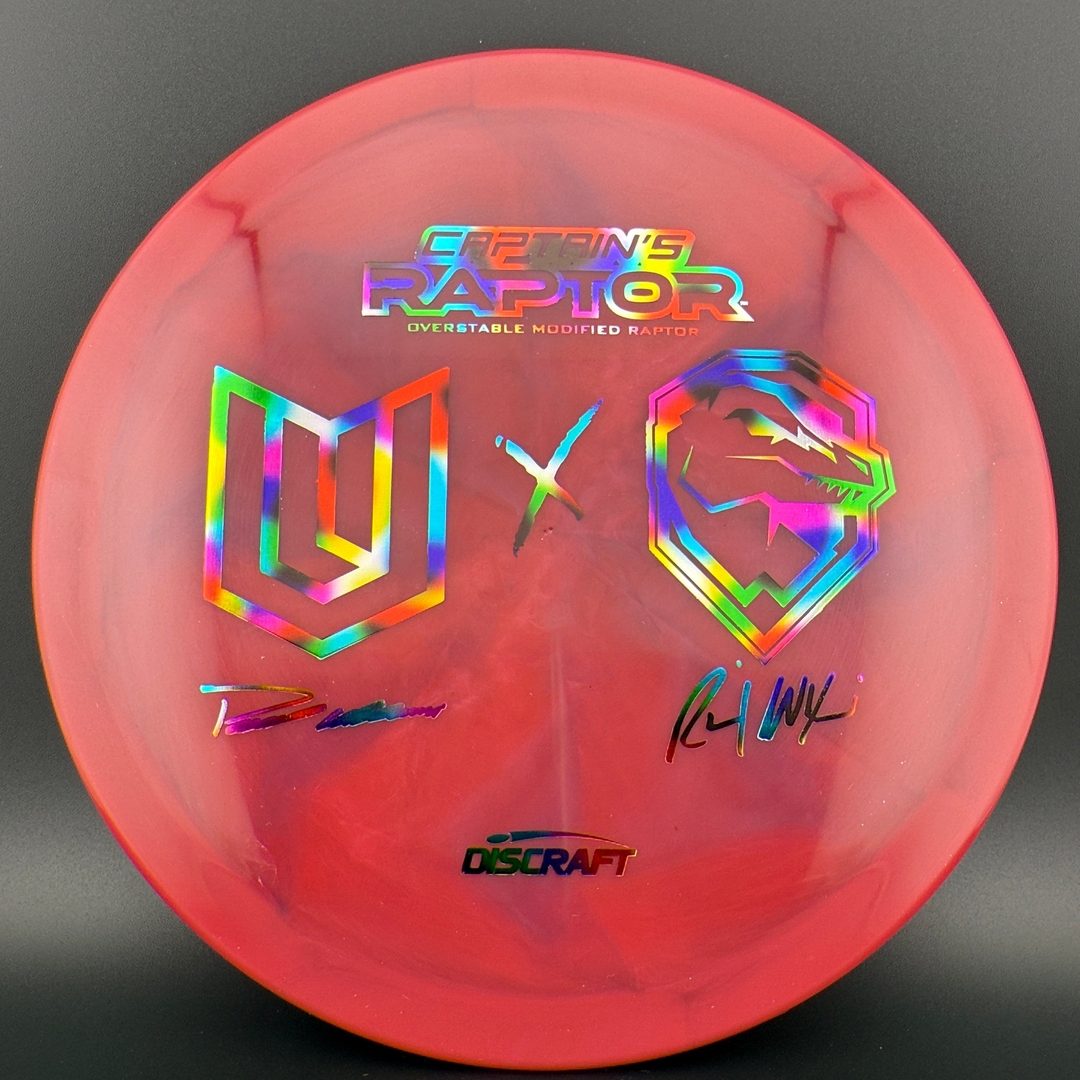 Z Swirl Captain's Raptor - Ulibarri x Wysocki Collab Edition Discraft