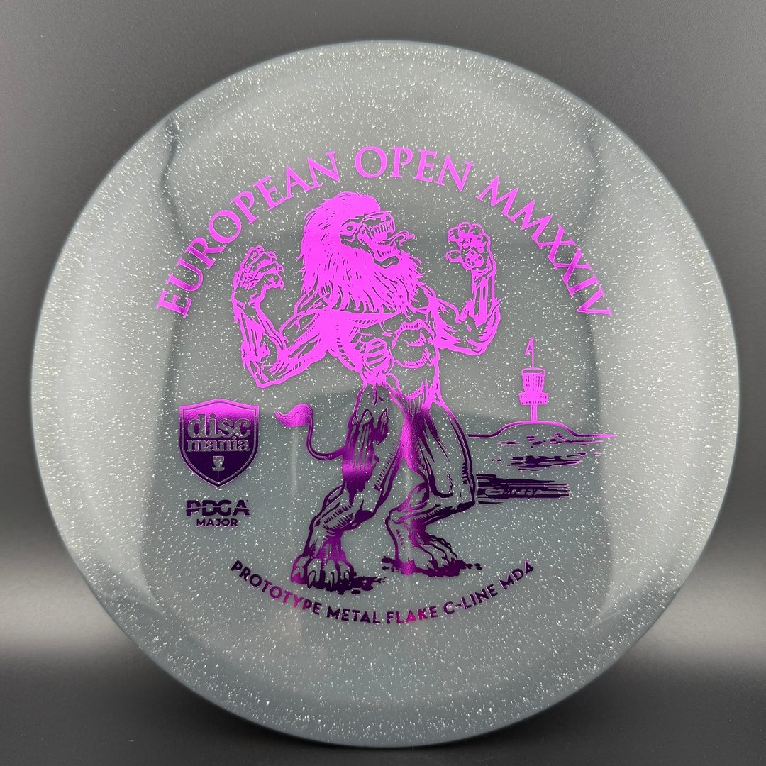 Prototype Metal Flake C-Line MD4 - European Open Discmania