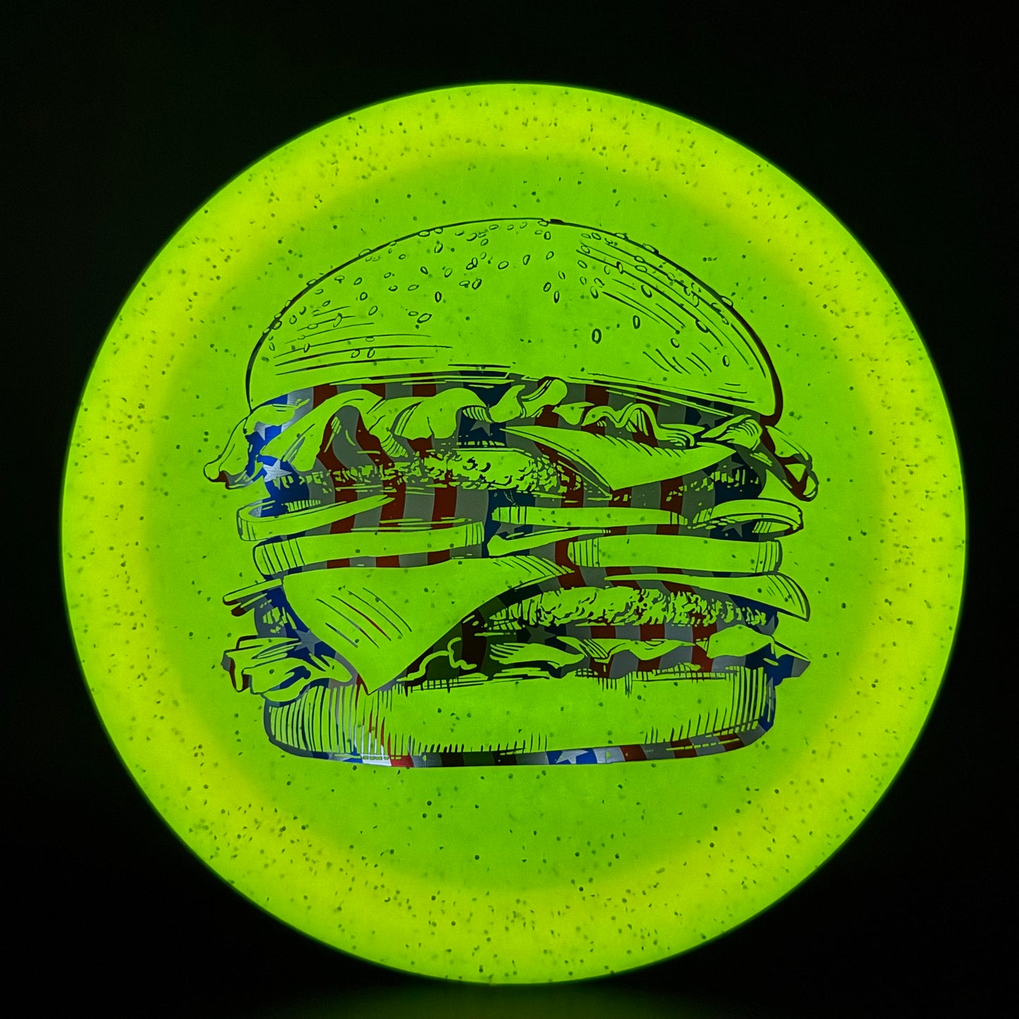 Metal Flake C-Blend Glow Maya - Burgers Stamp