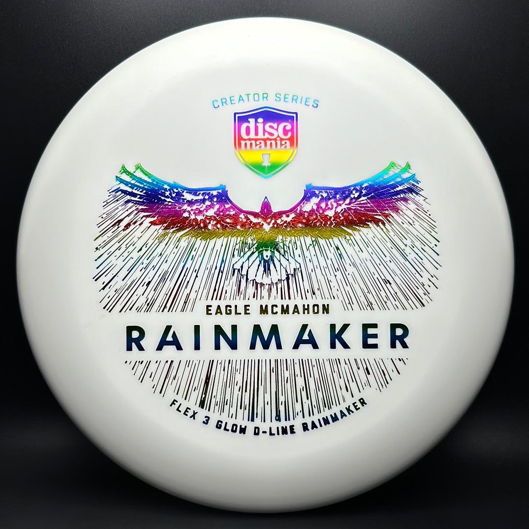 Glow D-Line Flex 3 Rainmaker *Eagle Stash* Discmania