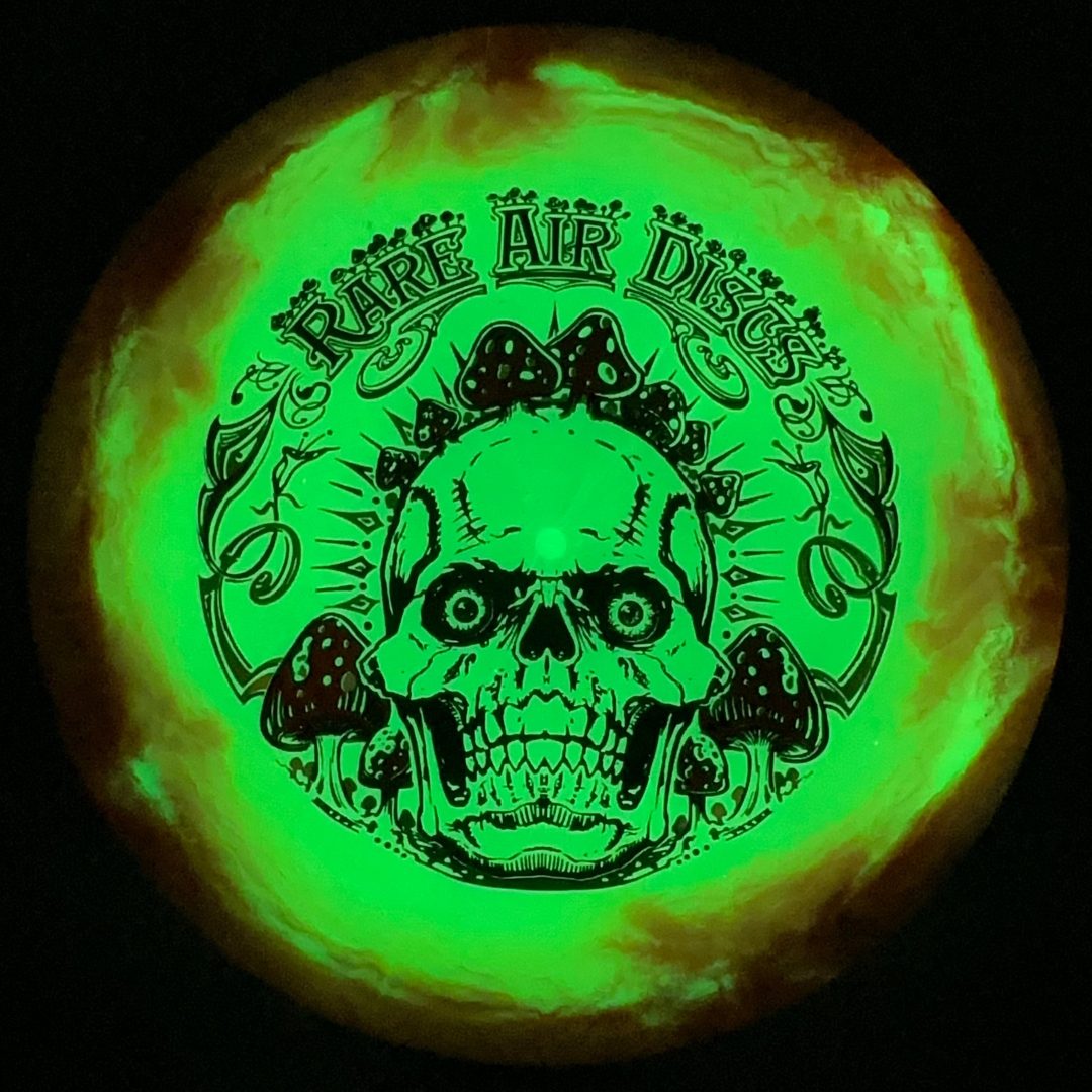 Glow Retina Chemtrail -Crushin' Amanitas by Manny Trujillo Doomsday Discs