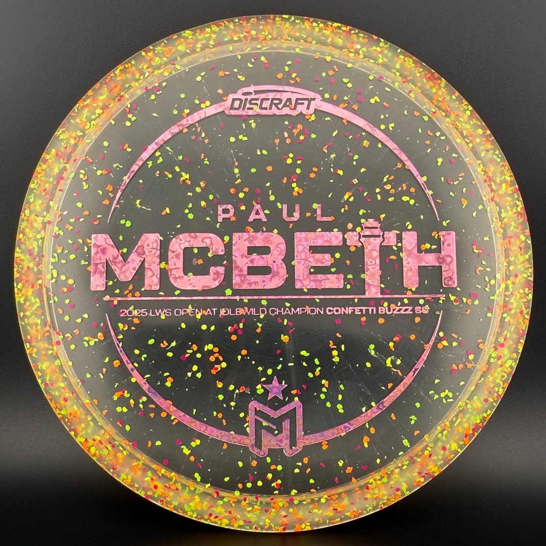 Confetti Z Buzzz SS - Paul McBeth 2025 LWS Open Discraft