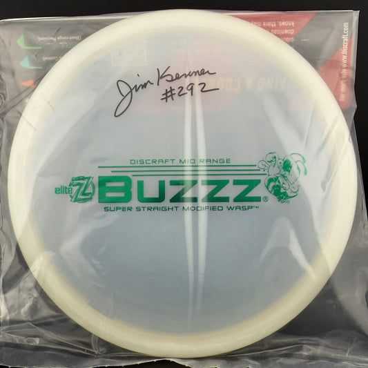 Elite Z Buzzz - Jim Kenner Autographed - Throwback Edition Discraft
