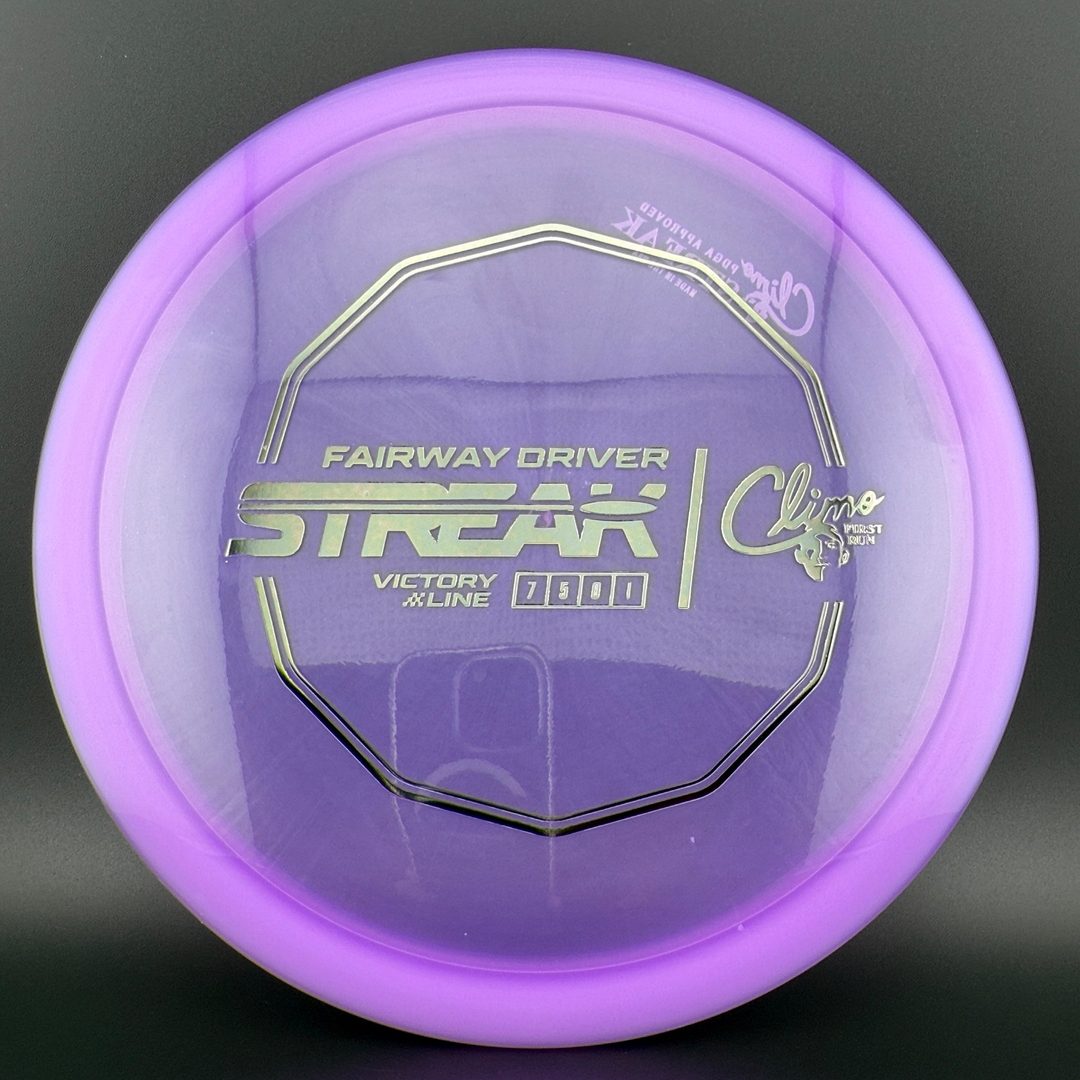 Victory Line Streak - First Run Climo Disc Golf