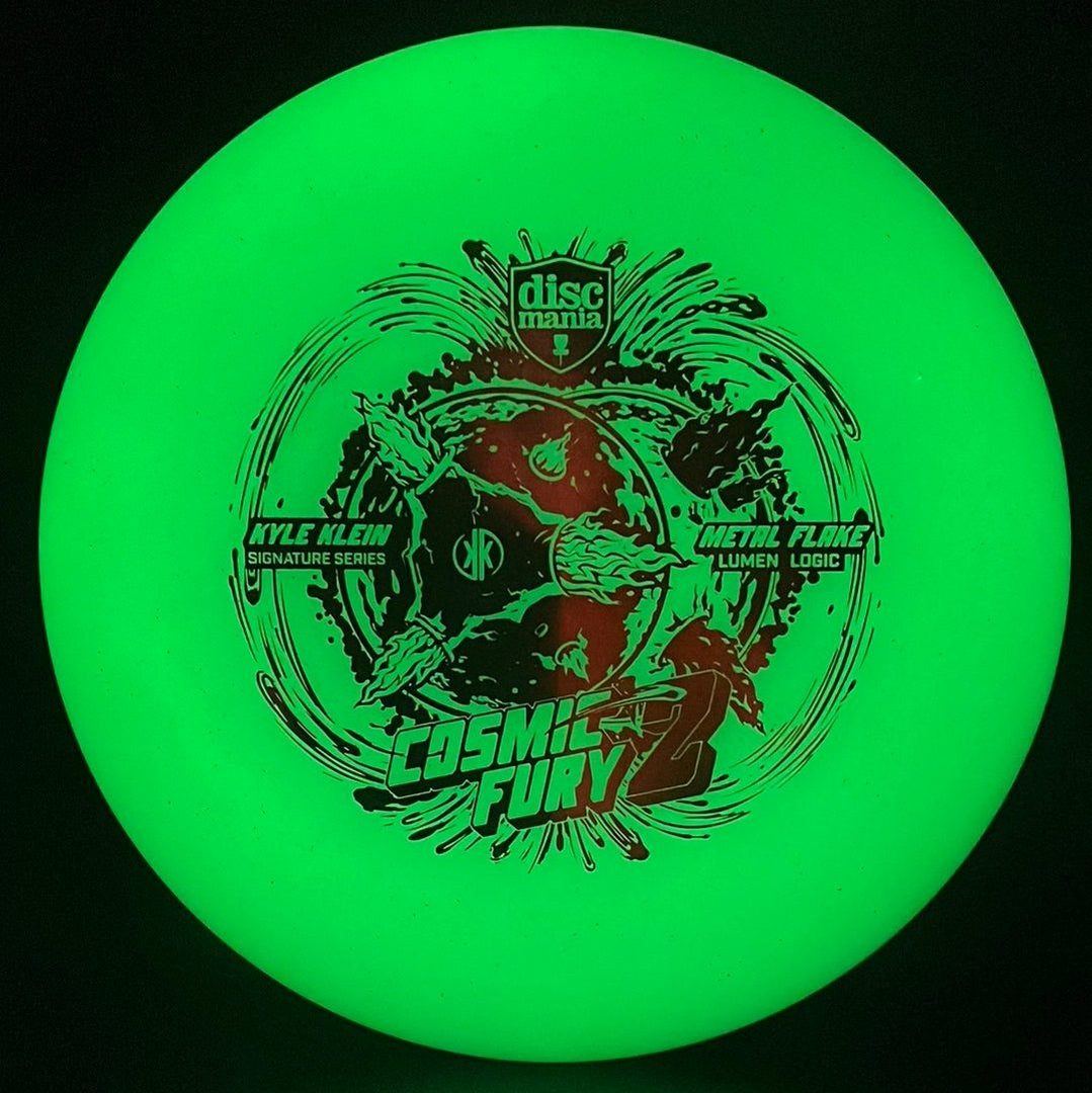 Metal Flake Lumen Logic - Cosmic Fury 2 Kyle Klein Sig Series Discmania