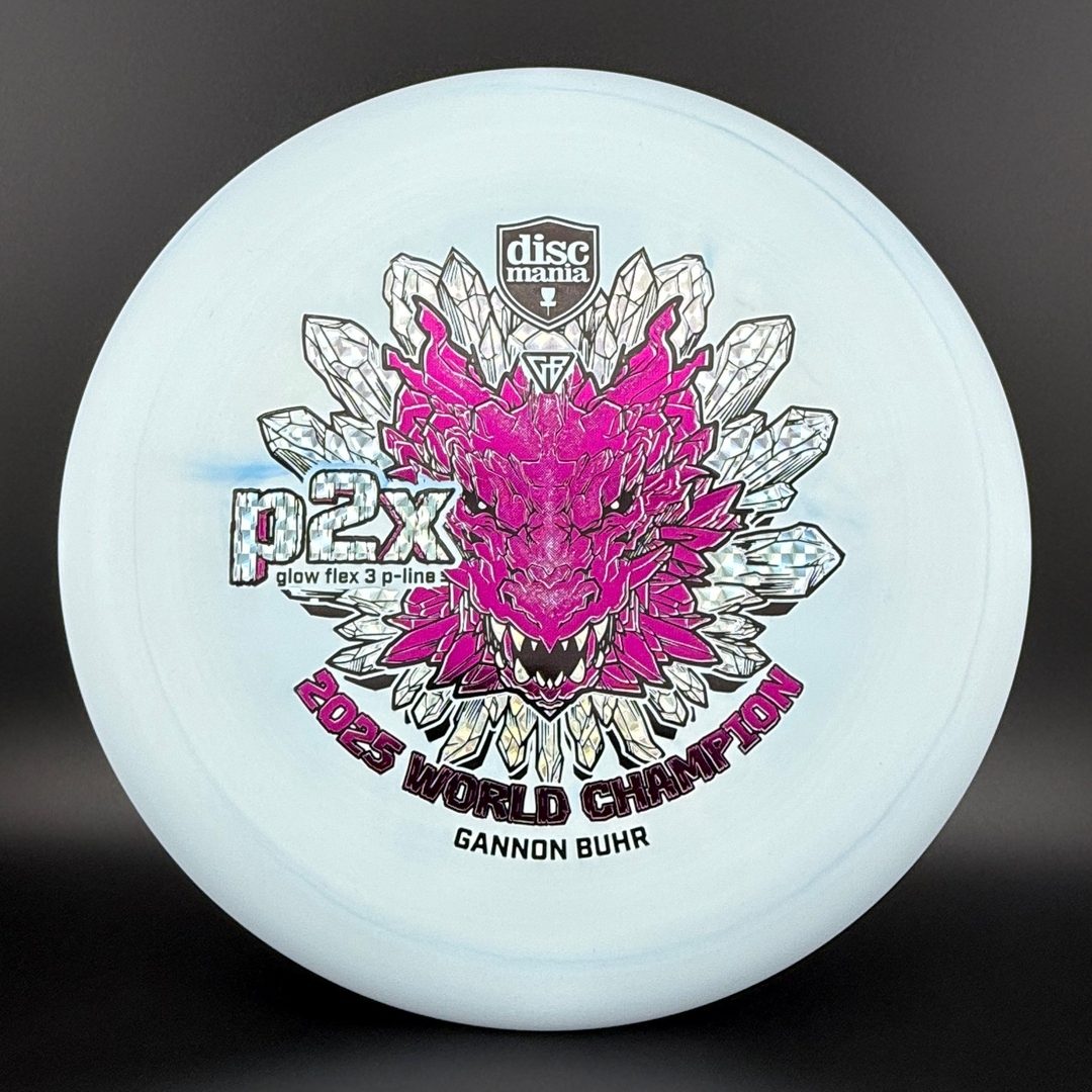 Glow P-Line P2x Flex 3 - Gannon Buhr 2025 World Champion Discmania