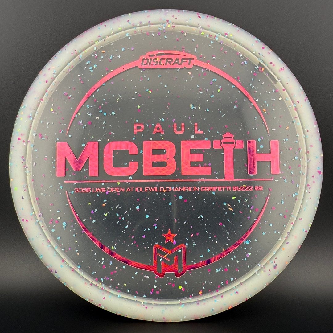 Confetti Z Buzzz SS - Paul McBeth 2025 LWS Open Discraft