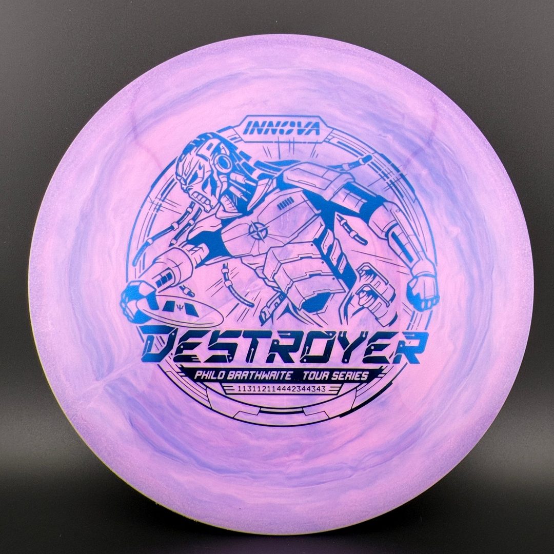 Swirly Star Destroyer - Philo Brathwaite 2025 Tour Series Innova