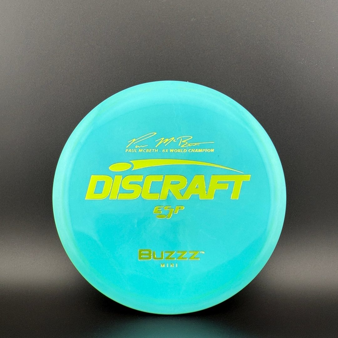 Mini ESP Buzzz - Paul McBeth 6" Mini Disc Discraft