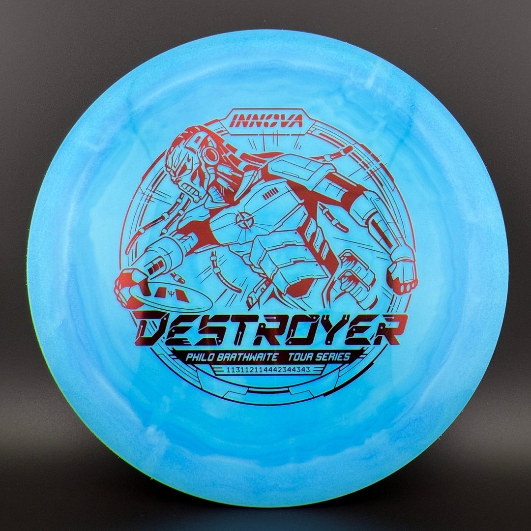 Swirly Star Destroyer - Philo Brathwaite 2025 Tour Series Innova