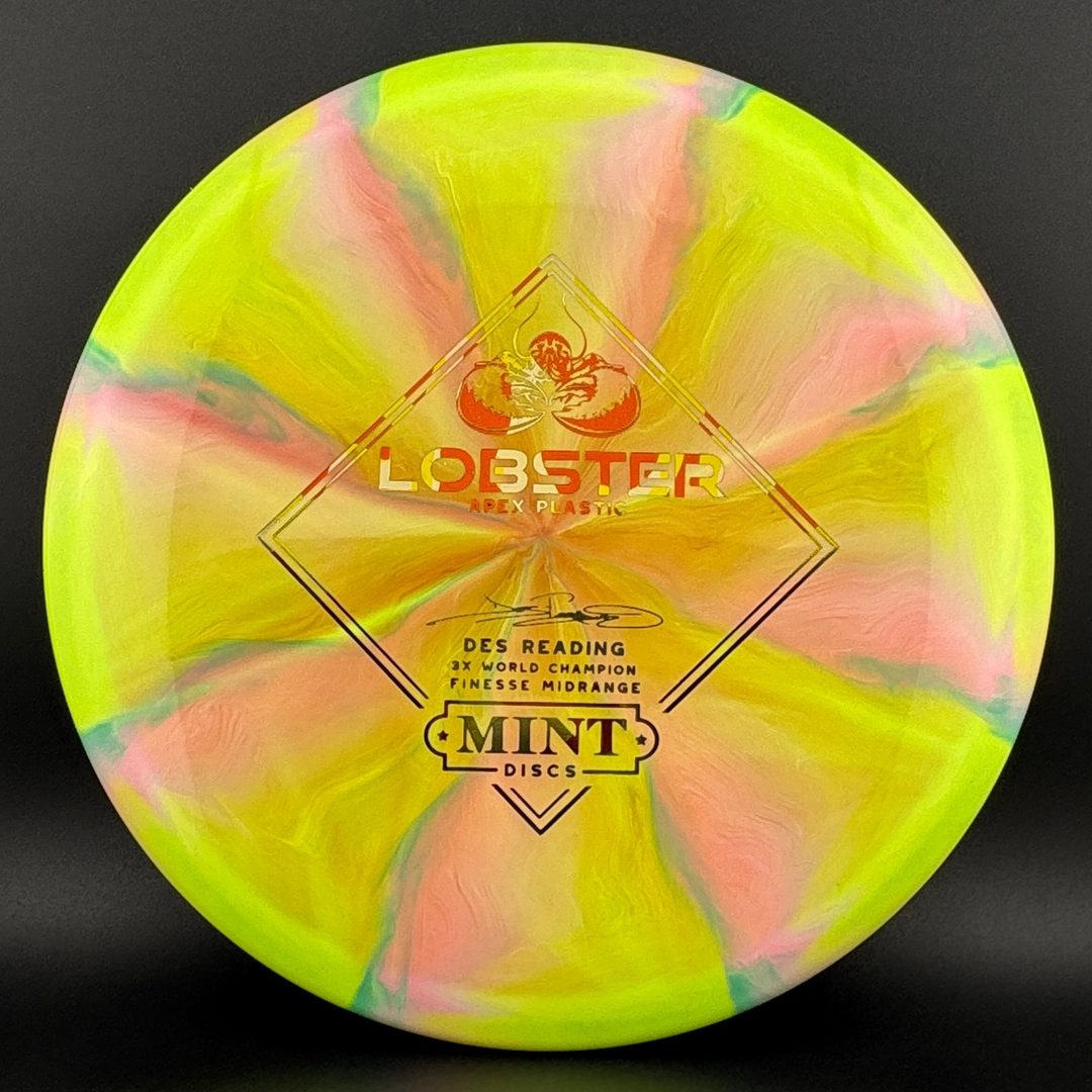 Apex Swirl Lobster - 4th Run - Des Reading Edition MINT Discs